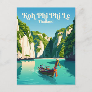 Koh Phi Phi Le Thailand Postcard