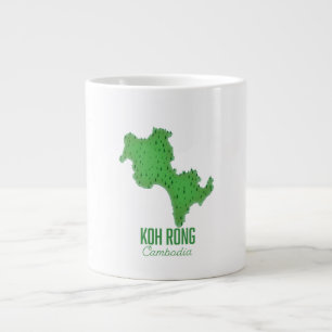 Koh Rong Cambodia Large Coffee Mug