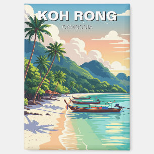 Koh Rong Cambodia Travel Magnet