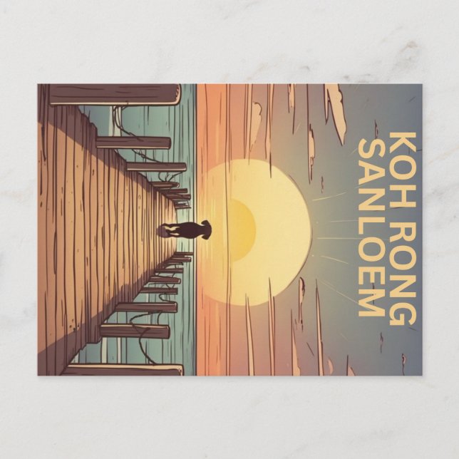 Koh Rong Sanloem Postcard (Front)