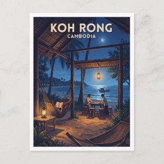 Koh Rong Sihanoukville Cambodia Souvenir Postcard