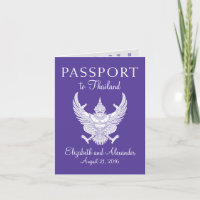 Koh Samui Thailand Wedding Passport