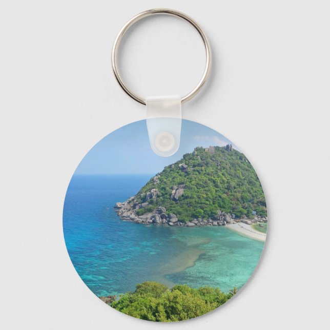 Koh Tao Thailand Key Ring (Front)
