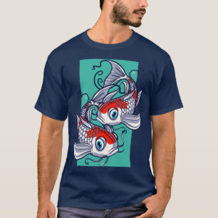 Kohaku Koi Fish Lover YinYang Gift 1 T-Shirt