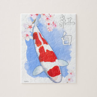 Kohaku Koi Jigsaw Puzzle