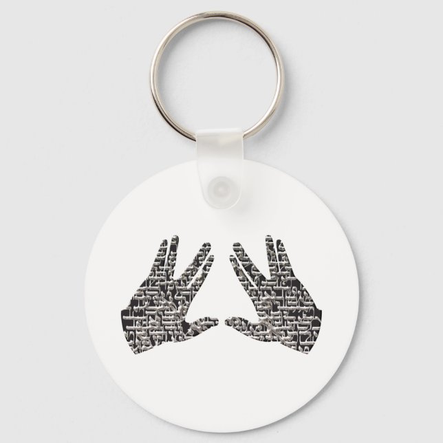 Kohen Hands Key Ring (Front)