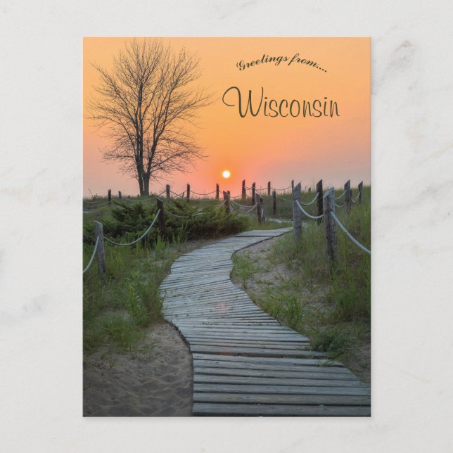 Kohler-Andrae State Park Sheboygan Wisconsin Postcard (Front)