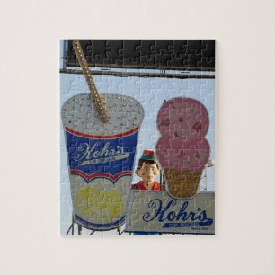 Kohr's Casino Pier Seaside Heights Jersey Shore Jigsaw Puzzle