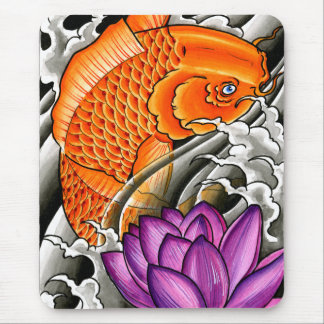 Koi 2 mouse pad