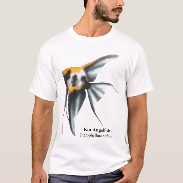 Koi Angelfish T-Shirt (Front)