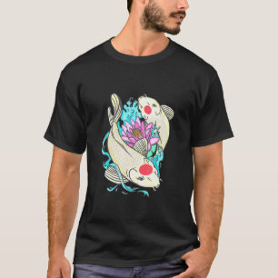 Koi Asia Fish Japan Garden T-Shirt