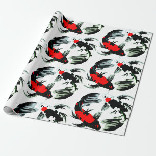 Koi Balance Wrapping Paper