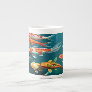 Koi Ballet -  Bone China Mug