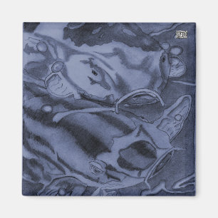 Koi (Blue) Magnet