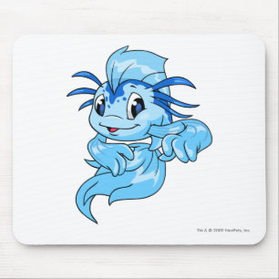 Koi Blue Mouse Pad