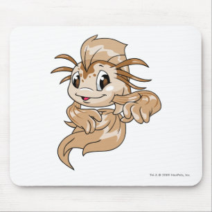 Koi Brown Mouse Pad