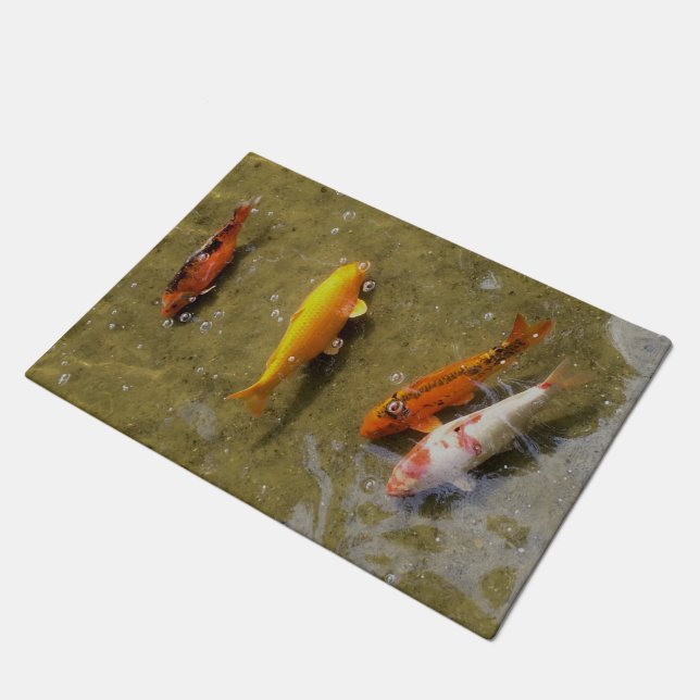 Koi Carp Doormat (Angled)