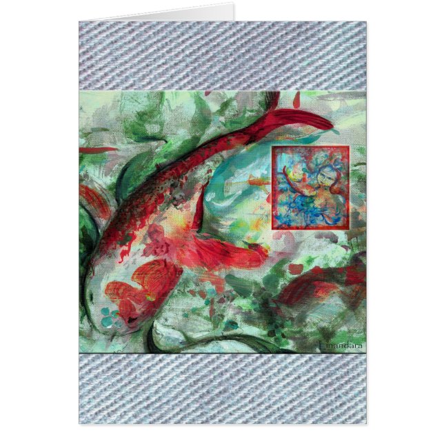 Koi Carp Fish Painting (Front)
