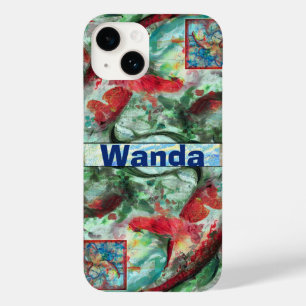 Koi Carp Fish Painting Case-Mate iPhone 14 Case