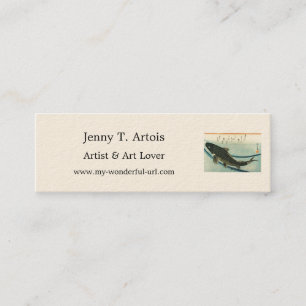 Koi (Carp) - Hiroshige's Japanese Fish Print Mini Business Card