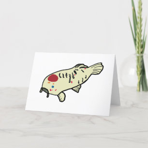 Koi Carp Holiday Card