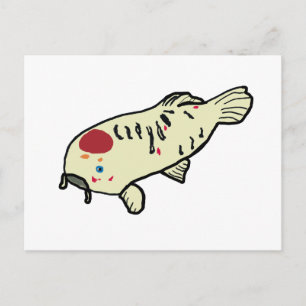 Koi Carp Postcard