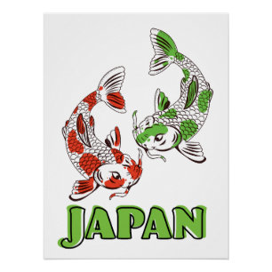 Koi Carp Poster