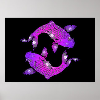 Koi-carp Poster