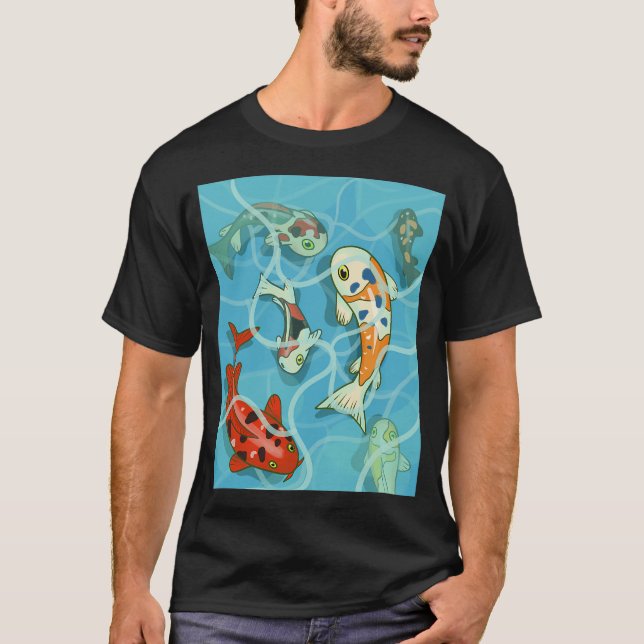 koi fish 2 T-Shirt (Front)