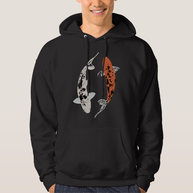 Koi Fish 845 Hoodie (Front)