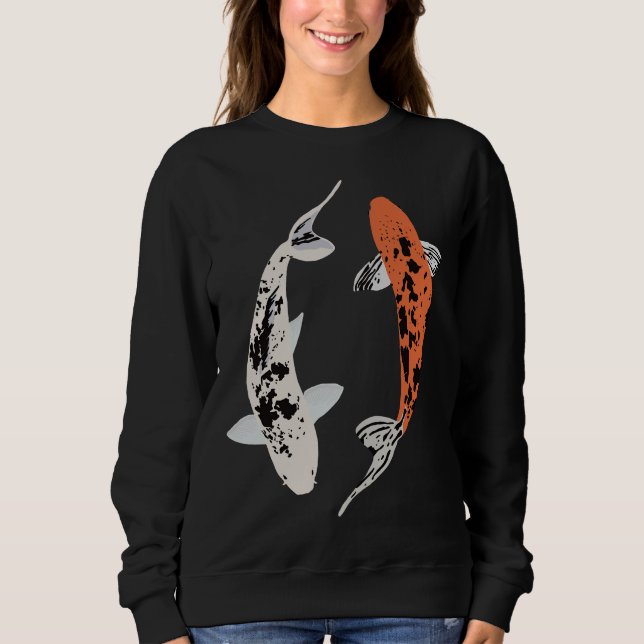 Koi Fish 845 Sweatshirt (Front)