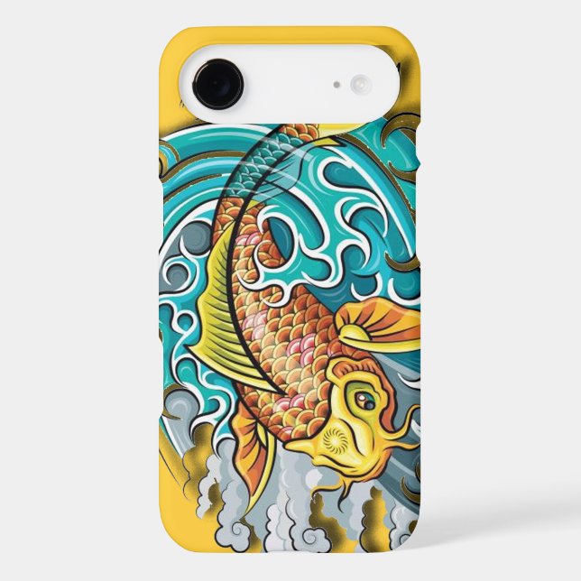 Koi Fish Art Case-Mate iPhone Case (Back)