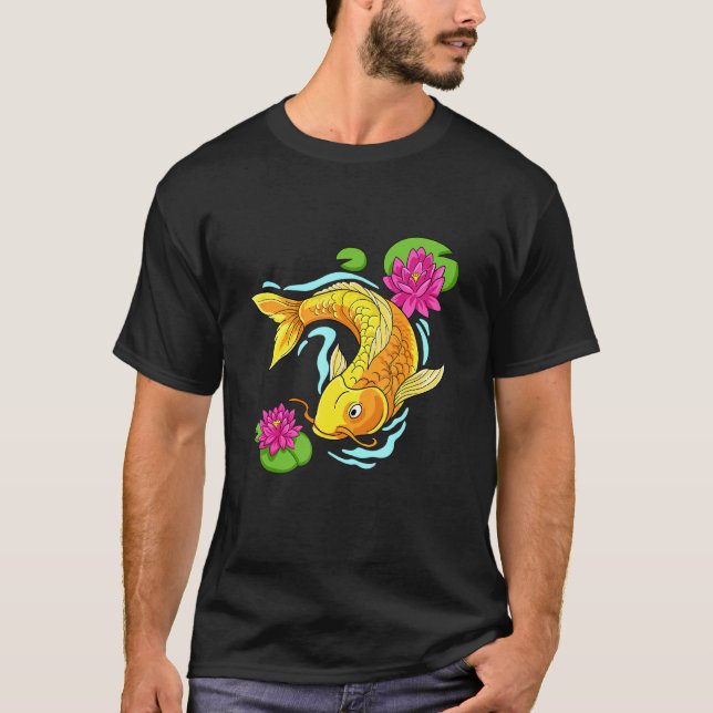 Koi Fish Art T-Shirt (Front)