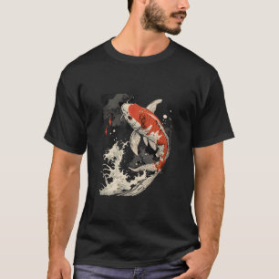 Koi Fish Asian Carp Japanese Koi Carp Fish Nishiki T-Shirt