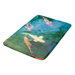 Koi Fish Bath Mat