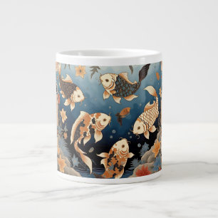 Koi Fish Batik Art Specially Mug