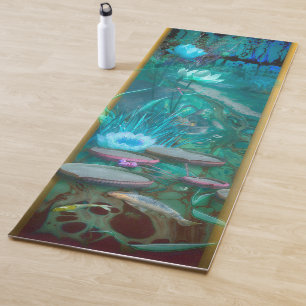 KOI FISH  Born of Dragonfly Yoga Mat