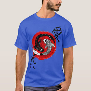 Koi Fish butterfly Shirt Nishikigoi Japanese Gift