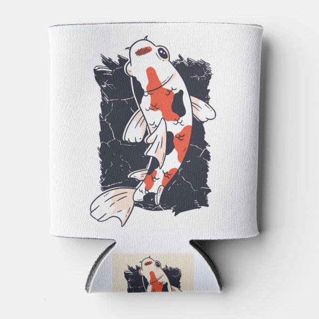 Koi Fish Can Cooler (Front)