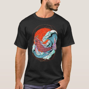 Koi Fish Carp Nishikigoi Japanese Japan Culture T-Shirt