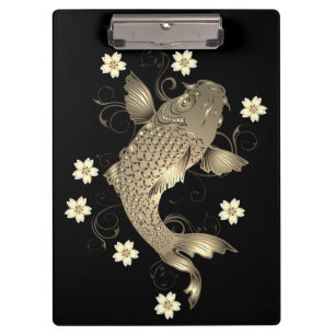 Koi fish clipboard