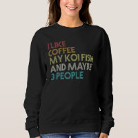 Koi Fish Coffee Aquarium Japanese Carp Fish Vintag