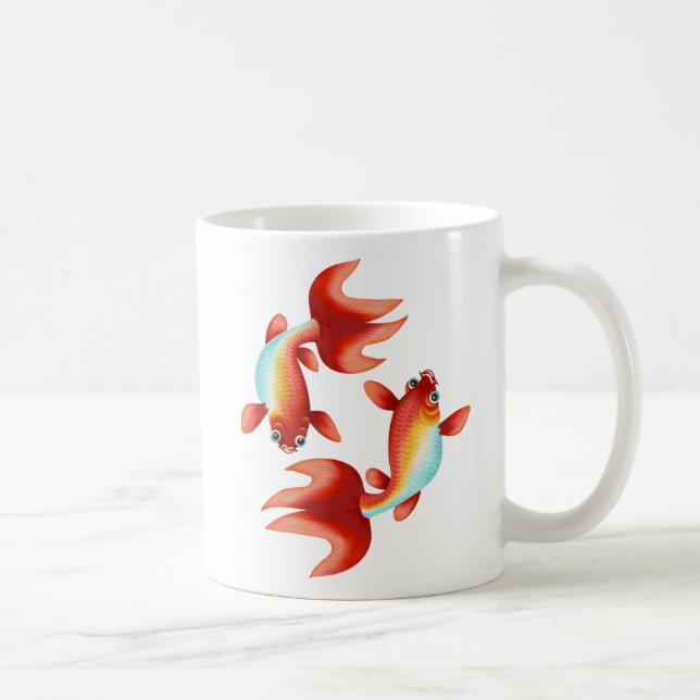 Koi Fish Coffee Mug (Right)