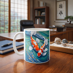 Koi fish  coffee mug