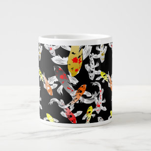 Koi Fish Design Large Coffee Mug