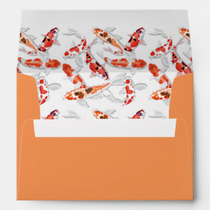 Koi fish envelope