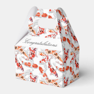 Koi fish favour box