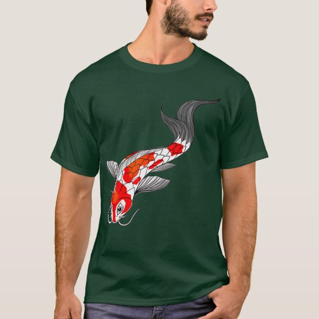 Koi fish fish lover gift Premium T-Shirt (Front)