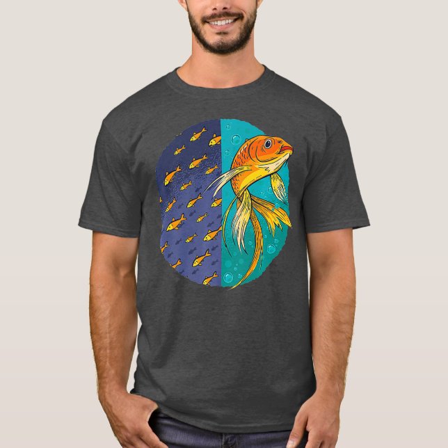 Koi Fish Graphic Premium T-Shirt (Front)