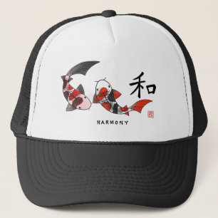 Koi Fish Harmony Hat